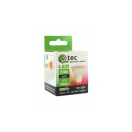 Q-TEC LED GU10 5W 4200K izzó 120° A+ 400LM